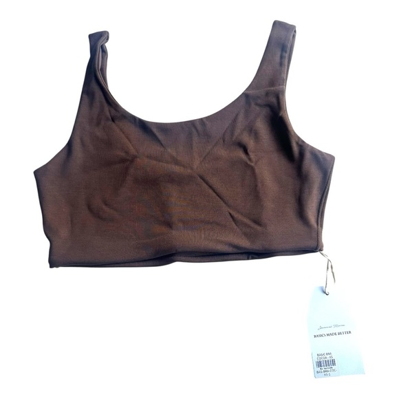 Savannah Morrow Women's Basic Bra Size XS Cocoa NWT - Picture 1 of 3
